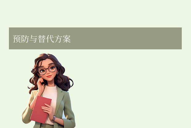 預(yù)防與替代方案