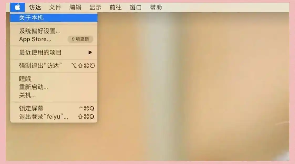 macOS系統(tǒng)查詢方法步驟二